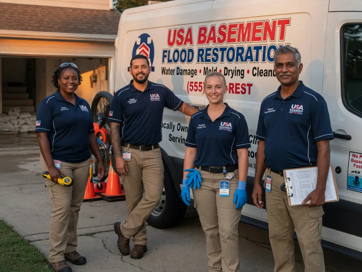 Basement Flood Cleanup company in Tinsley, MS